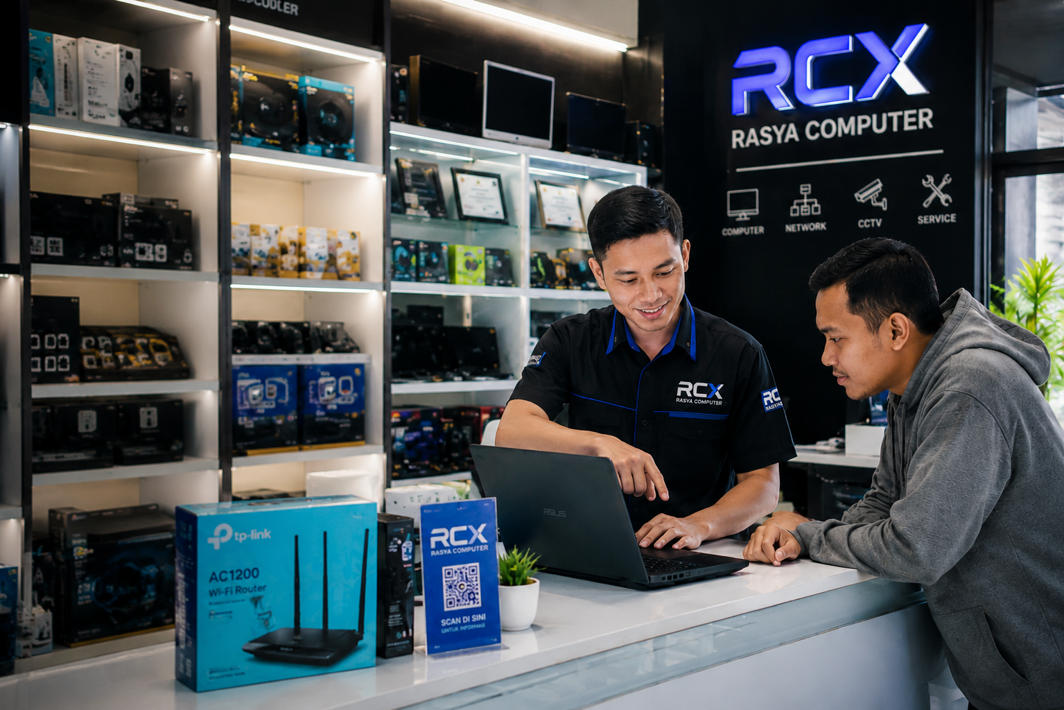 Tentang Rasya Computer Xtraordianary
