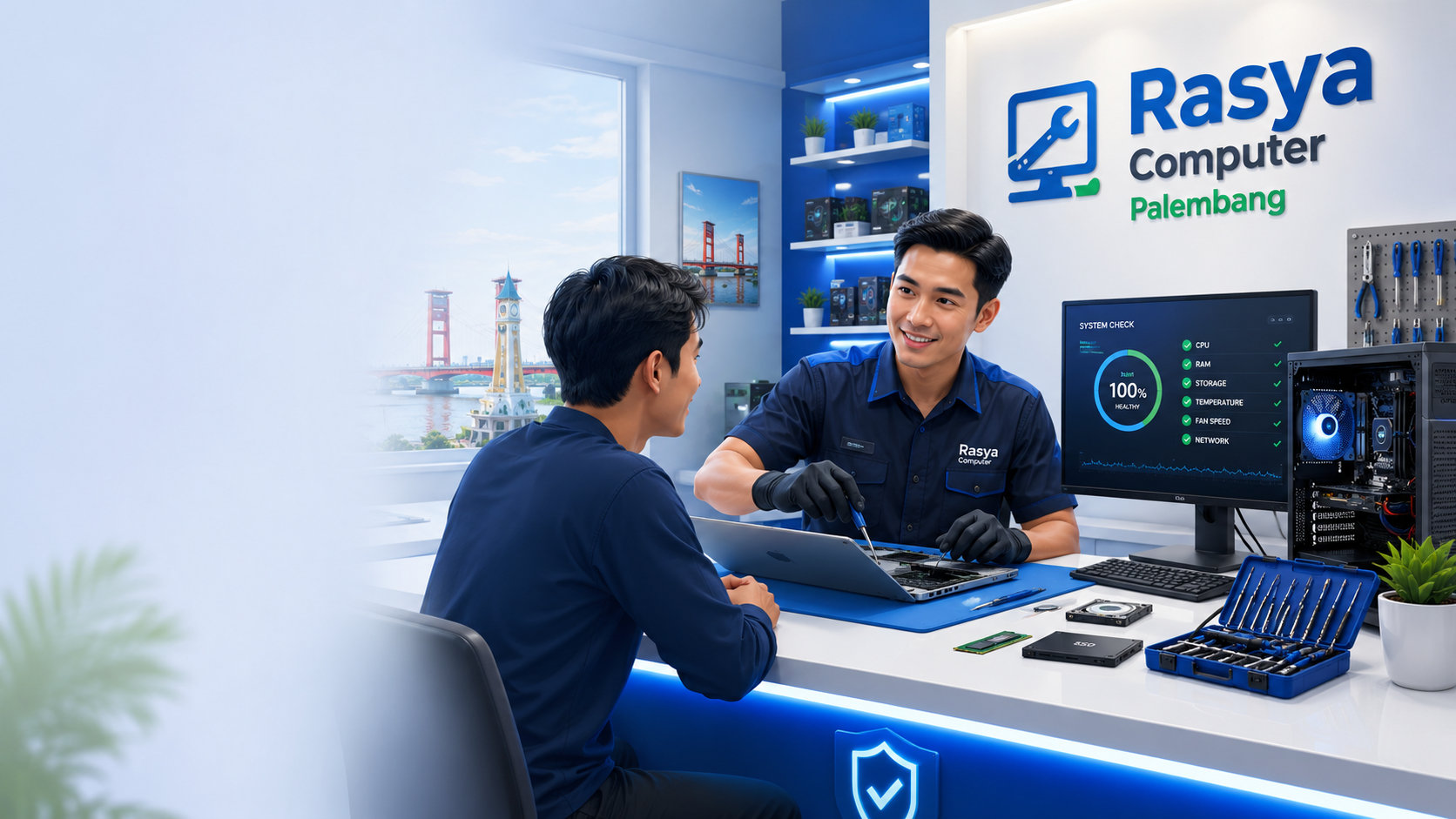 Tips Memilih Layanan Service Computer Terbaik di Palembang, Rasya Computer Jadi Solusinya